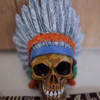 مجسمه آکواریوم  کله اسکلتی نو