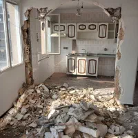 گچکاری گچ کار بنایی لکه گیری تعمیر و تخریب بازسازی|خدمات پیشه و مهارت|تهران, ستارخان|دیوار