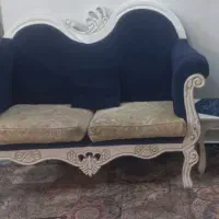 مبل هفت نفره ومیزجلومبلی|مبلمان خانگی و میز عسلی|محلات, |دیوار