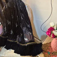 لباس مخمل مشکی نوو