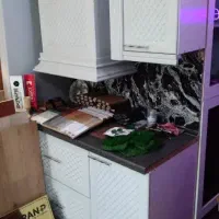 کابینت نیم ست روکش چوب