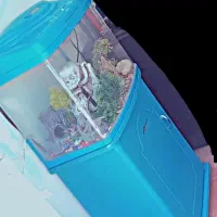 آکواریم کمددار درحدنو شیشه منحنی