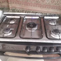 گاز فردار استیل ۵ شعله تکنو|اجاق گاز و لوازم برقی پختوپز|سبزوار, شهرک اندیشه|دیوار