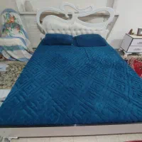 تخت دو نفره سفید نو