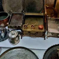 عتیقه منقل و سماور،سینی،چاقو ،دیس،|کلکسیون اشیاء عتیقه|تهران, مشیریه|دیوار