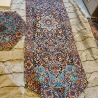 ست رومیزی ترمه ۴ تیکه|پرده، رانر، رومیزی|تهران, شهرک آزمایش|دیوار