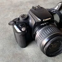 Canon EOS 350 D (Rebel XT) به همراه کلی تجهیزات|دوربین عکاسی و فیلم‌برداری|تهران, فرحزاد|دیوار