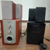 ۲ عدد اسپیکر میکرولب و گلدوین microlab goldwin
