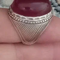 انگشتر عقیق دست ساز انگشتر عقیق مهره کهنه