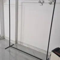رگال فلزی لباس،،رنگ کوره ای  ،قهوه ای|جاکفشی، کمد، دراور|کرمانشاه, |دیوار