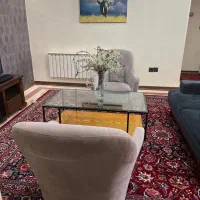 مبل نیم ست با میز جلو مبلی