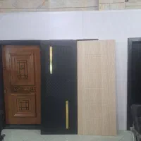 pvc کار درب چوبی