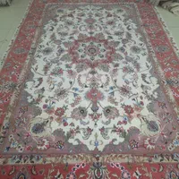 جفت فرش ۶متری دستباف طرح تبریز از بافنده شرایطی|فرش|تهران, آبشار تهران (دریاچه)|دیوار