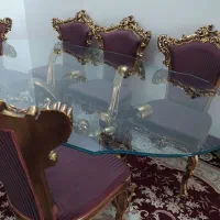 میز ناهار خوری منبت