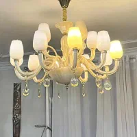 لوستر کریستال اصل چین|لوستر و چراغ آویز|تهران, علم و صنعت|دیوار