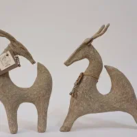 مجسمه های هنری پاپیه ماشه|مجسمه، تندیس، ماکت|قزوین, |دیوار