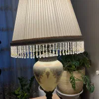 ۱جفت آباژور پایه برنز|چراغ خواب و آباژور|اصفهان, سعادت‌آباد|دیوار