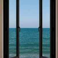 پنجره،دوجداره،توری پلیسه/بلندمدت