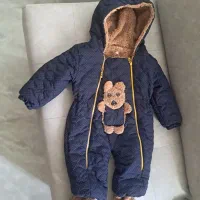 کاپشن یکسره بچه گانه بسیار نو و تمیز