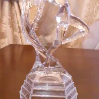 ۲ عدد مجسمه بالرین کریستال|مجسمه، تندیس، ماکت|تهران, هروی|دیوار
