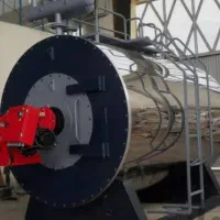 دیگ بخار۲تن ۳کار کرده در حد روغن داغ