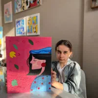 کارگاه نقاشی کودک|خدمات آموزشی|قم, بکایی|دیوار