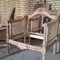 کلاف خام کاناپه پشت صاف مدل کاجی لونا دیبا|مبلمان خانگی و میز عسلی|تهران, یافت آباد شمالی|دیوار
