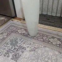 گلدان شیشه‌ای استوانه ای نو بدون کار کرد