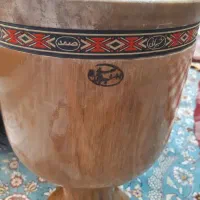 ساز کوبه ای تنبک چوب گردو سایز ۲۳ یک مهر|سازهای سنتی|شیراز, سینما سعدی|دیوار