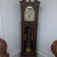 ساعت ایستاده چوبی