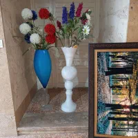 گلدان و تابلو فرش