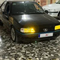 پژو ۴۰۵ عروسک مشکی ابنوس درحد