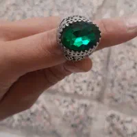 انگشتر عتیقه فیروزه و سبز|جواهرات|نسیم‌شهر, |دیوار