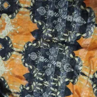 چادر رنگی نخی مجلس تمیز نونو
