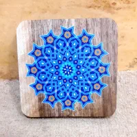 ۱۰ طرح زیرلیوانی چوبی (ارسال از قم)|صنایع دستی و سایر لوازم تزئینی|تهران, کرمان|دیوار