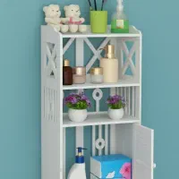 شلف استند ایستاده حمام توالت کابینتی جاکتابی بزرگ|لوازم حمام|مشهد, مقدم|دیوار