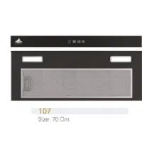 هود توکار مخفی پیشونی دار لمسی کنترلی مدل۱۰۰۷