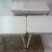 میز جلو مبلی چوبی سه تیکه