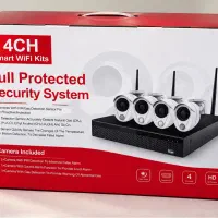 دوربین مداربسته بی‌سیم WiFi چهار کاناله و۴ دوربین