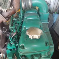 موتور ولوو n10 جدید میل لنگ  صفر آبکشی و ژنراتور