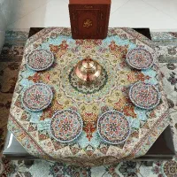 دیوان حافظ شاهنامه سعدی ، ترمه ، ظرف