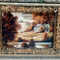 تابلو منظره ماشینی