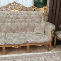 مبل استیل طلایی۹نفره