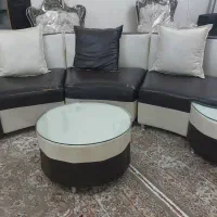 مبلمان طرح گرد با عسلی