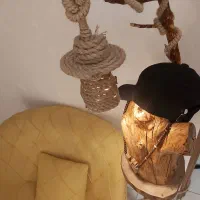 آباژور ایستاده دست ساز|چراغ خواب و آباژور|اصفهان, مصلی|دیوار