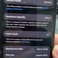 گوشی آیفون 16 پرومکس 256 مشکی|موبایل|هشتگرد, شهرک اداری|دیوار