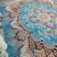 2تخته فرش 12متری 700شانه آبی طرح الی|فرش|قم, نیروگاه|دیوار