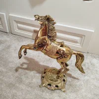 برنجی چراغ طوری قفل قدیمی نوستالژی