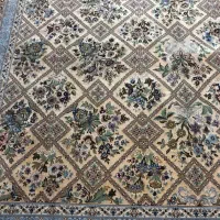 فرش دستباف تمام ابریشم ۹ متری اصفهان|فرش|اصفهان, ناژوان|دیوار