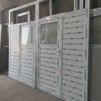 درب پی وی سی آلومینیوم  (پلاستیک) بازشوچپ راست|مصالح و تجهیزات ساختمان|اهواز, زرگان|دیوار